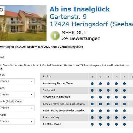 Apartment Ab Ins Inselglueck Eg 1